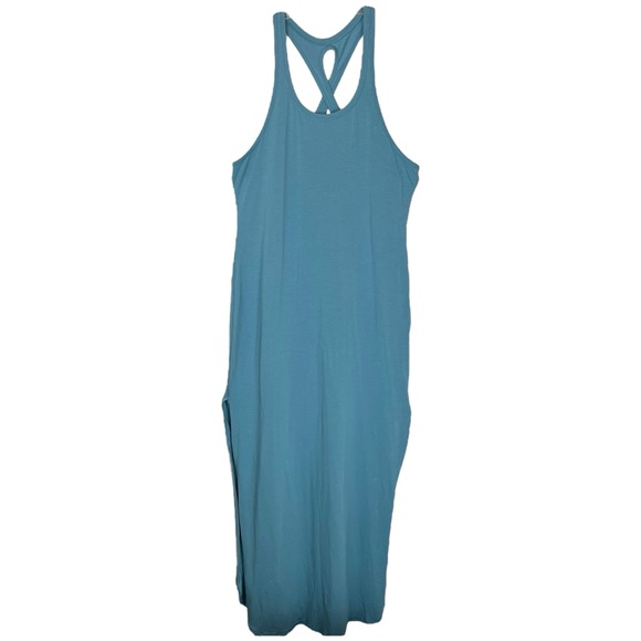 lululemon Restore and Revitalized Dress in Aquatic Green Maxi Dress size 12 - Picture 4 of 6